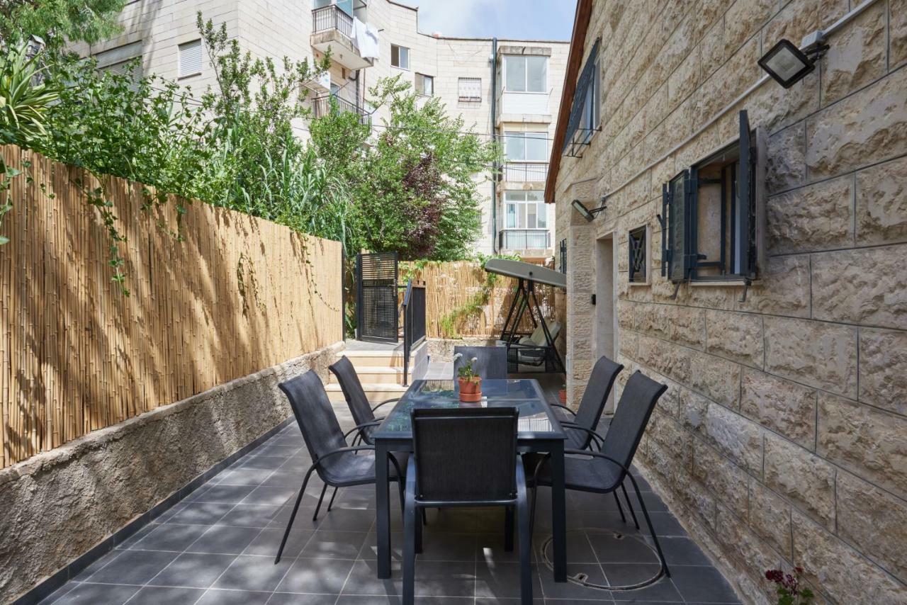 A Private Luxurious Villa In The German Colony! Jerusalem Exterior foto